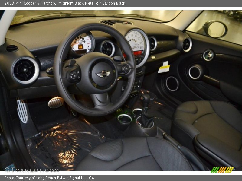 Midnight Black Metallic / Carbon Black 2013 Mini Cooper S Hardtop