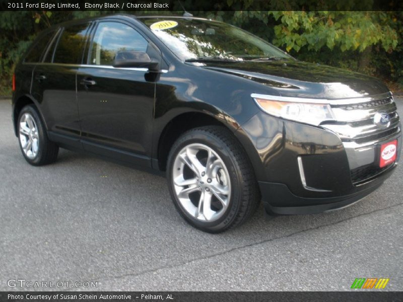 Ebony Black / Charcoal Black 2011 Ford Edge Limited