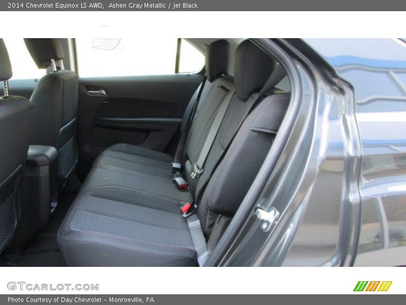 Ashen Gray Metallic / Jet Black 2014 Chevrolet Equinox LS AWD