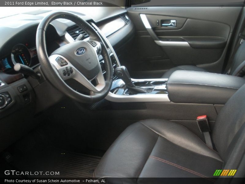 Ebony Black / Charcoal Black 2011 Ford Edge Limited