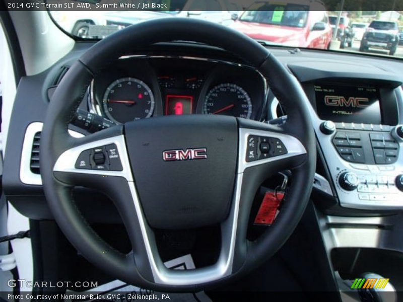 Summit White / Jet Black 2014 GMC Terrain SLT AWD