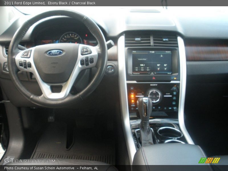 Ebony Black / Charcoal Black 2011 Ford Edge Limited