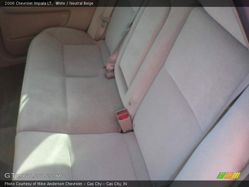 White / Neutral Beige 2006 Chevrolet Impala LT