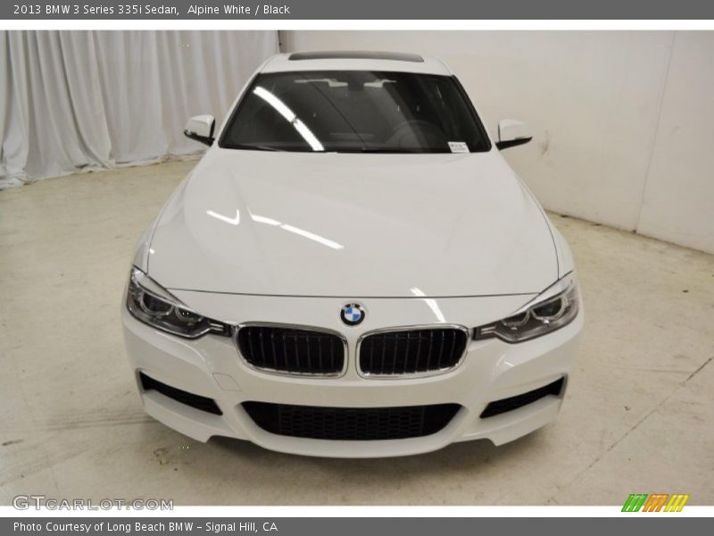 Alpine White / Black 2013 BMW 3 Series 335i Sedan