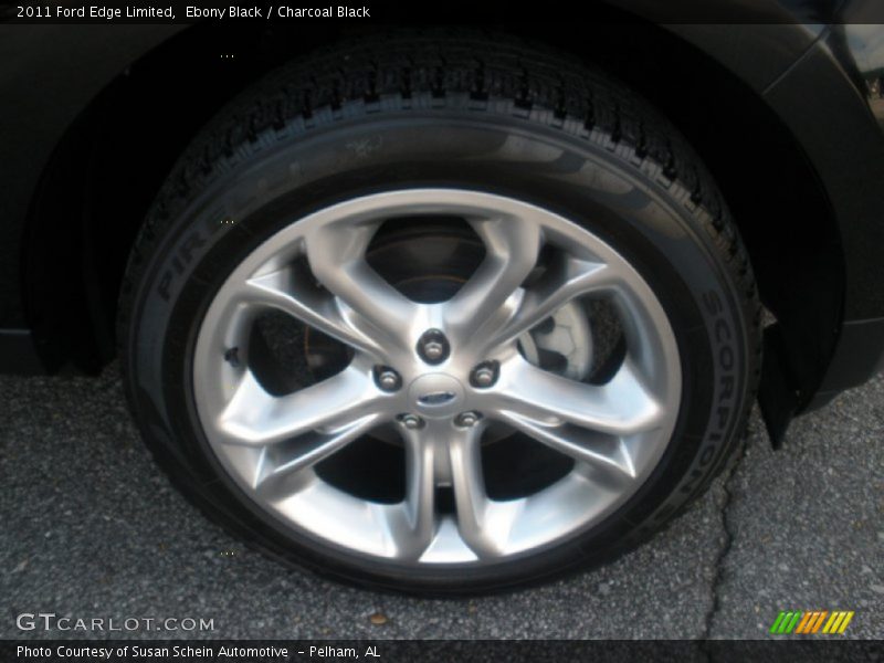 Ebony Black / Charcoal Black 2011 Ford Edge Limited