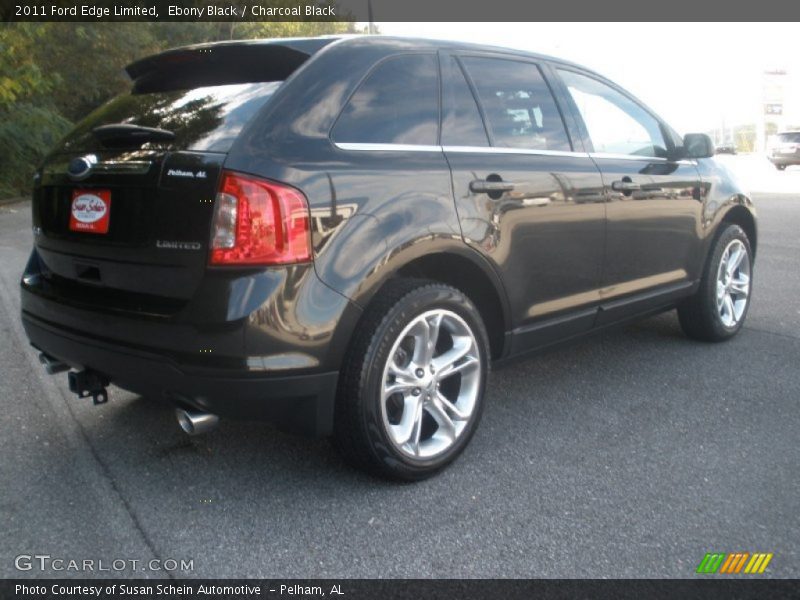 Ebony Black / Charcoal Black 2011 Ford Edge Limited
