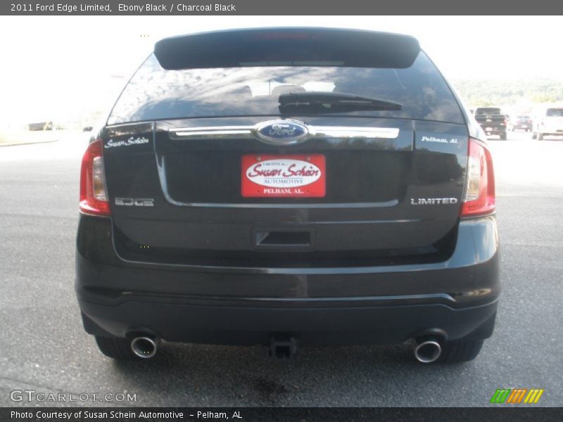Ebony Black / Charcoal Black 2011 Ford Edge Limited