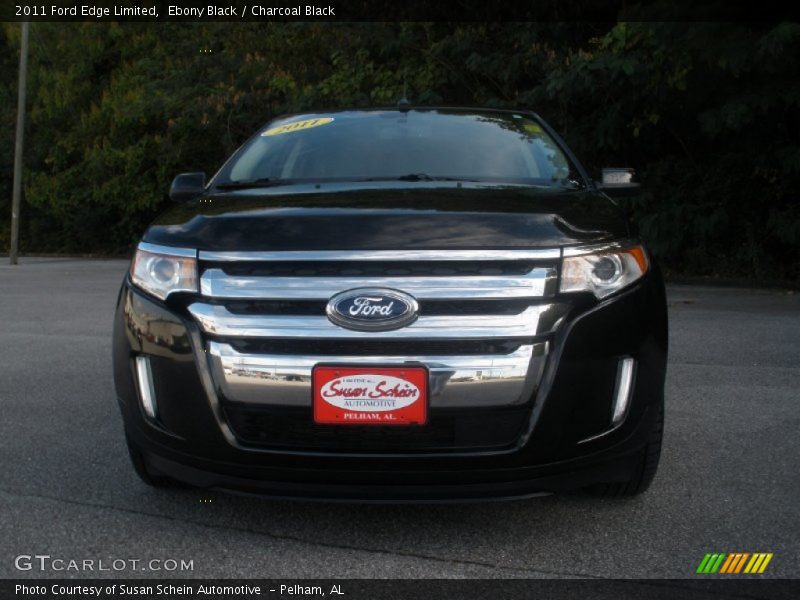 Ebony Black / Charcoal Black 2011 Ford Edge Limited