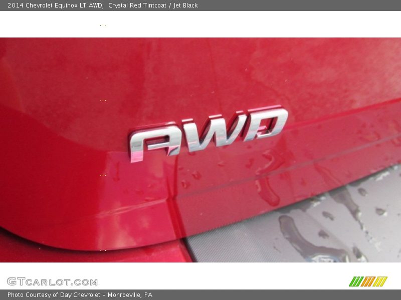 Crystal Red Tintcoat / Jet Black 2014 Chevrolet Equinox LT AWD
