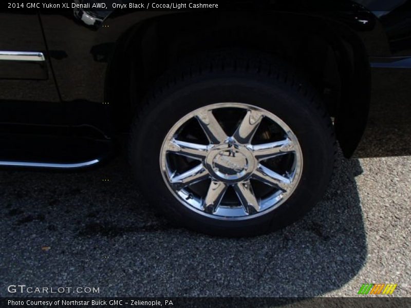 Onyx Black / Cocoa/Light Cashmere 2014 GMC Yukon XL Denali AWD