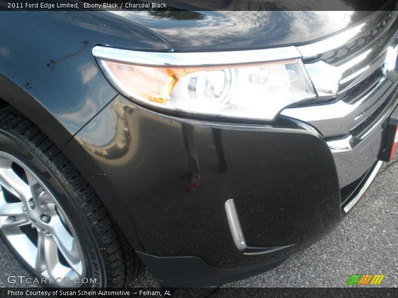 Ebony Black / Charcoal Black 2011 Ford Edge Limited