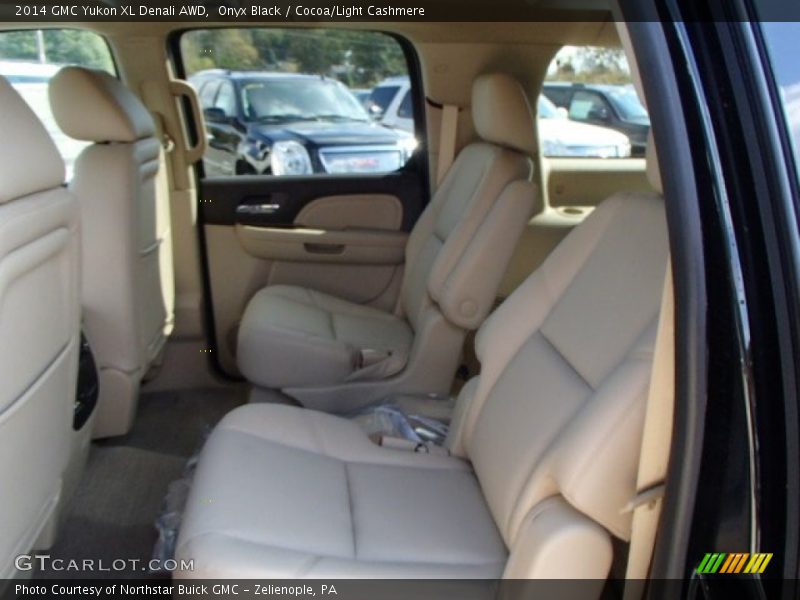 Onyx Black / Cocoa/Light Cashmere 2014 GMC Yukon XL Denali AWD