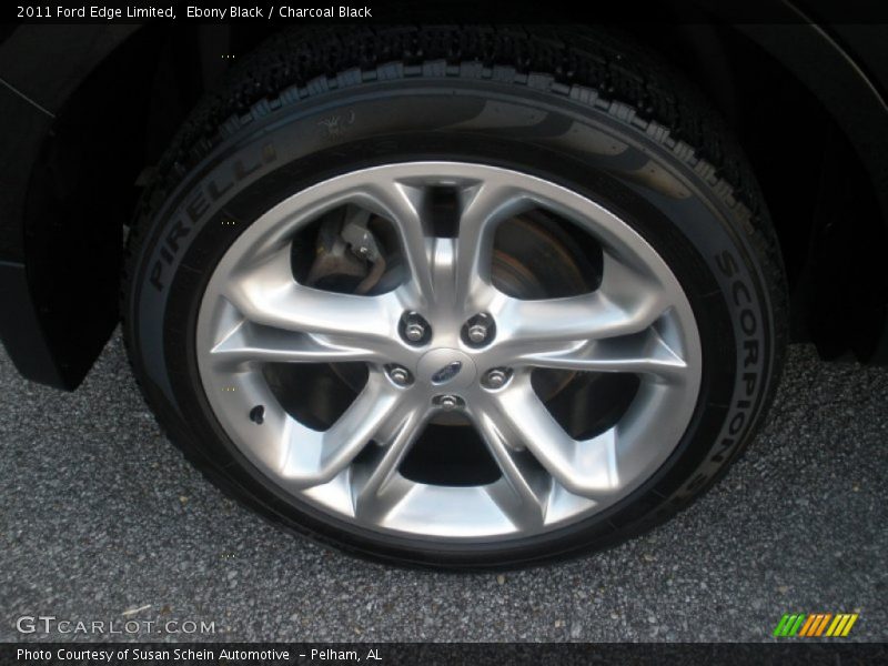 Ebony Black / Charcoal Black 2011 Ford Edge Limited
