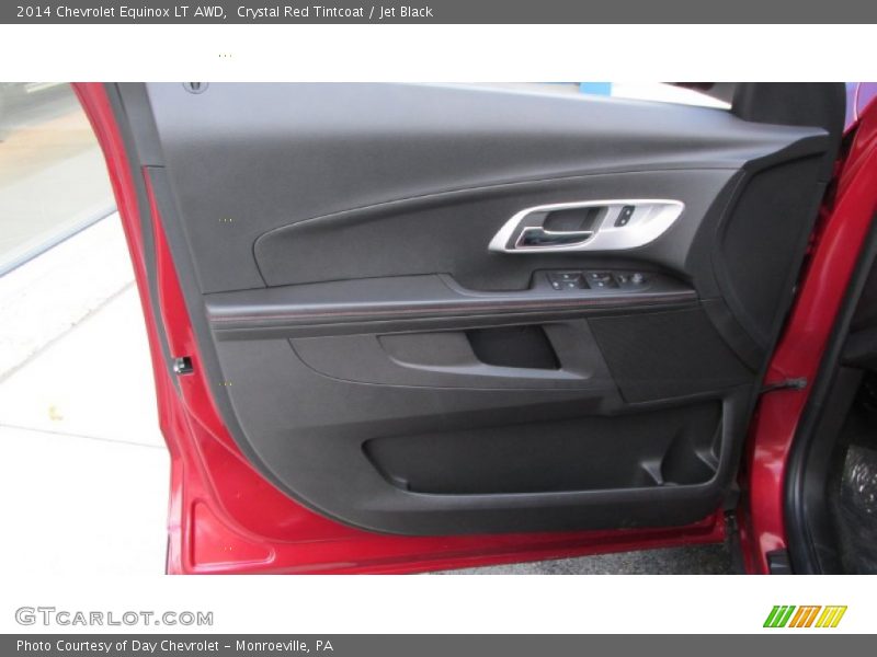 Crystal Red Tintcoat / Jet Black 2014 Chevrolet Equinox LT AWD