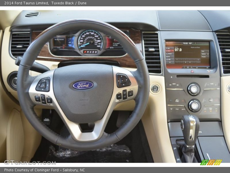 Dashboard of 2014 Taurus Limited