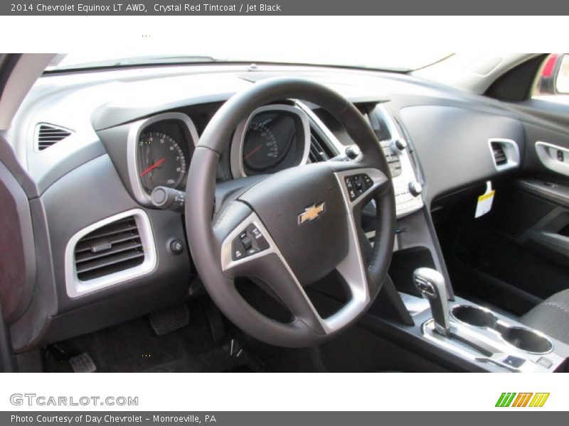 Crystal Red Tintcoat / Jet Black 2014 Chevrolet Equinox LT AWD