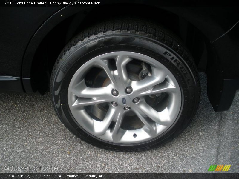 Ebony Black / Charcoal Black 2011 Ford Edge Limited