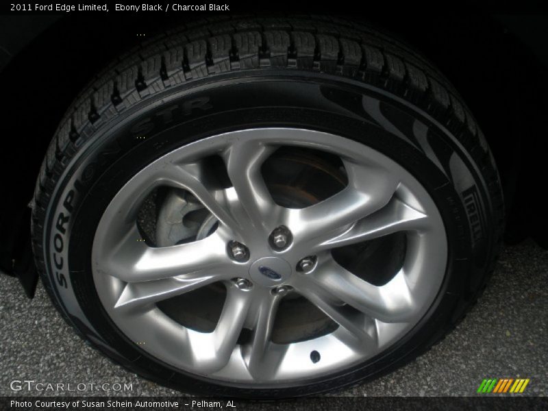 Ebony Black / Charcoal Black 2011 Ford Edge Limited