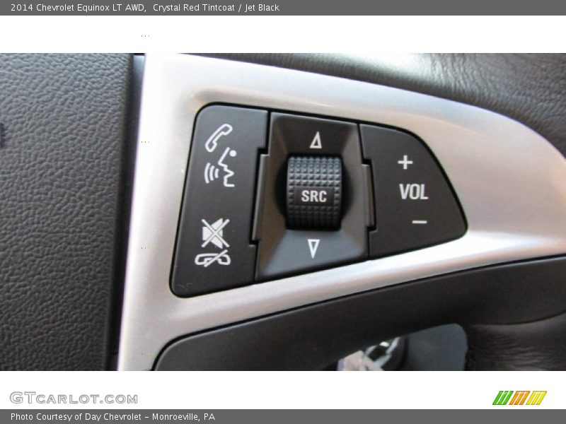 Crystal Red Tintcoat / Jet Black 2014 Chevrolet Equinox LT AWD