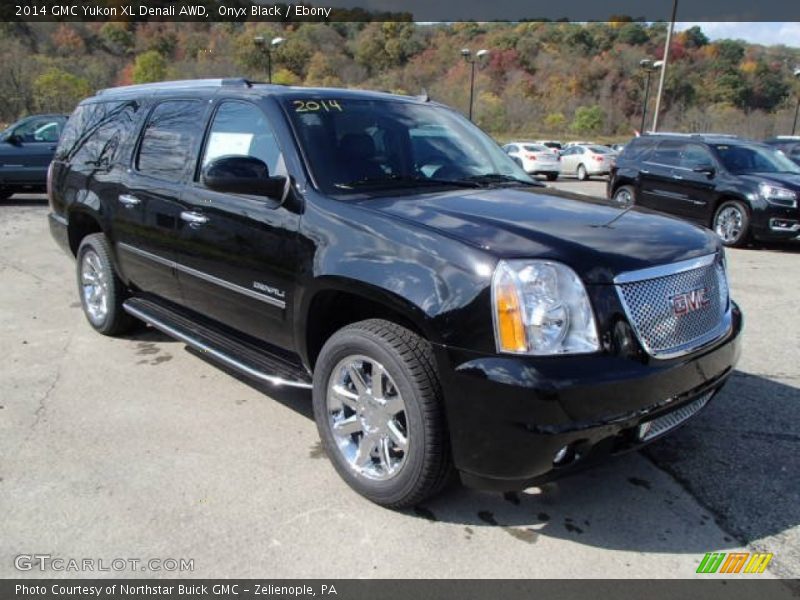 Onyx Black / Ebony 2014 GMC Yukon XL Denali AWD