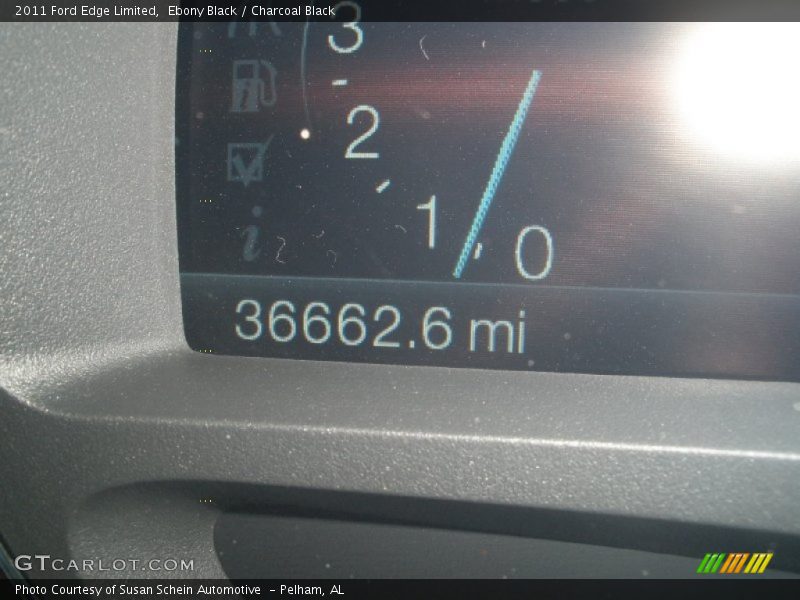 Ebony Black / Charcoal Black 2011 Ford Edge Limited