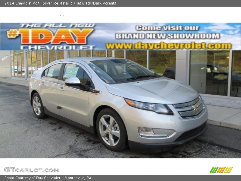 Silver Ice Metallic / Jet Black/Dark Accents 2014 Chevrolet Volt