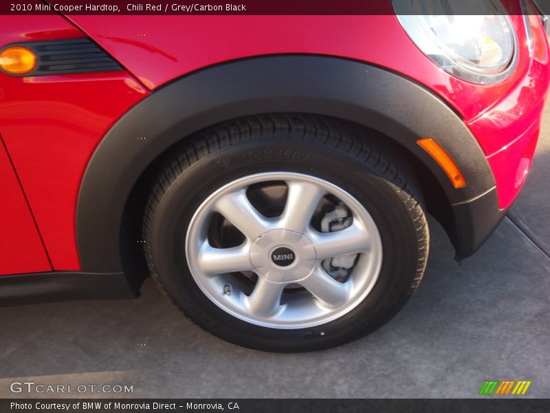 Chili Red / Grey/Carbon Black 2010 Mini Cooper Hardtop