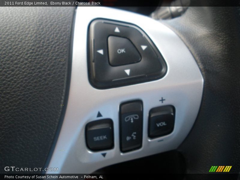 Ebony Black / Charcoal Black 2011 Ford Edge Limited