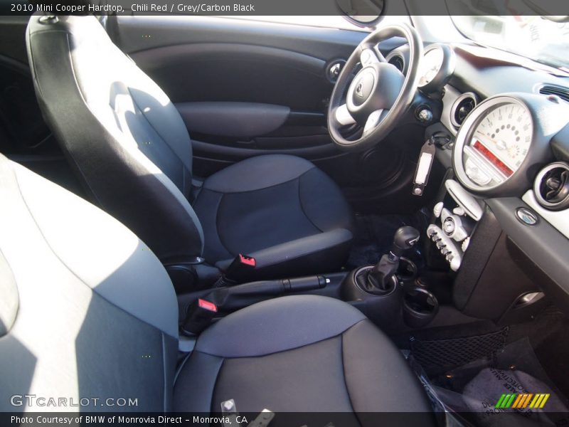 Chili Red / Grey/Carbon Black 2010 Mini Cooper Hardtop