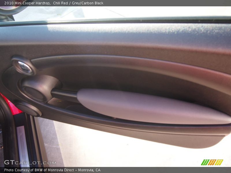 Chili Red / Grey/Carbon Black 2010 Mini Cooper Hardtop