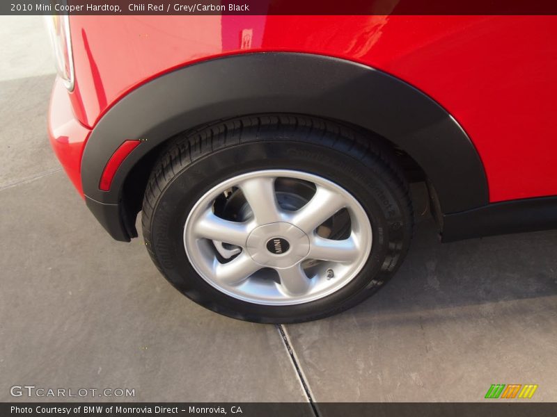 Chili Red / Grey/Carbon Black 2010 Mini Cooper Hardtop