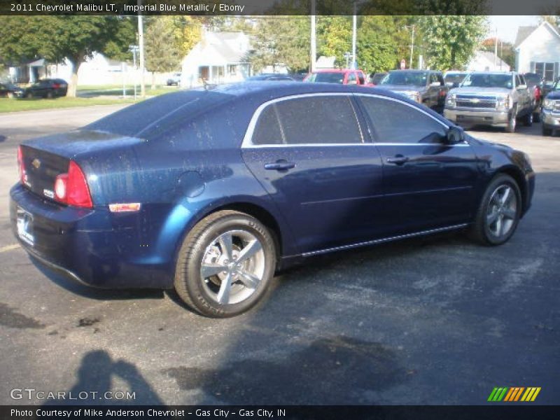 Imperial Blue Metallic / Ebony 2011 Chevrolet Malibu LT