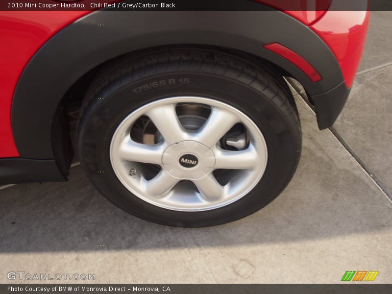 Chili Red / Grey/Carbon Black 2010 Mini Cooper Hardtop