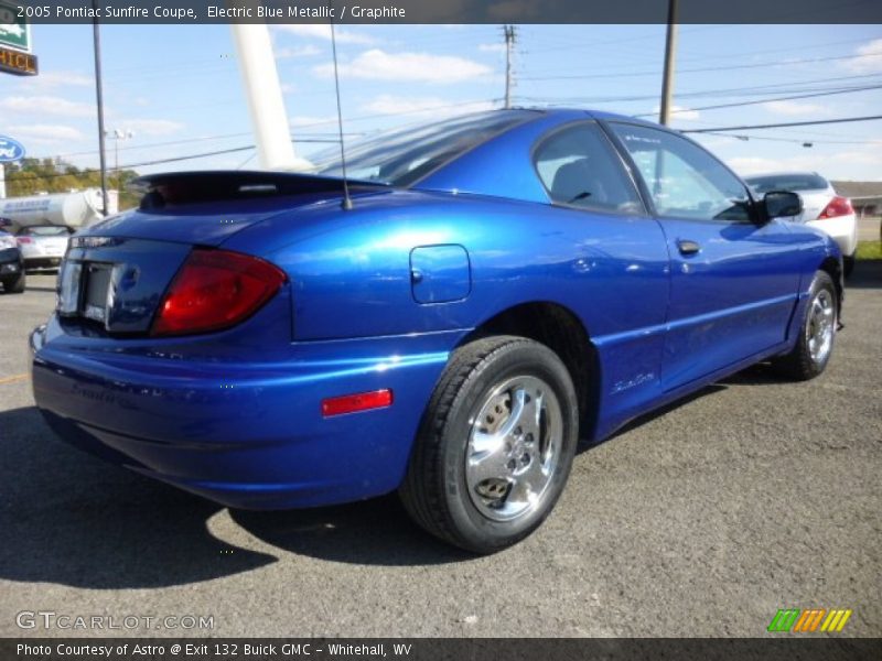 Electric Blue Metallic / Graphite 2005 Pontiac Sunfire Coupe