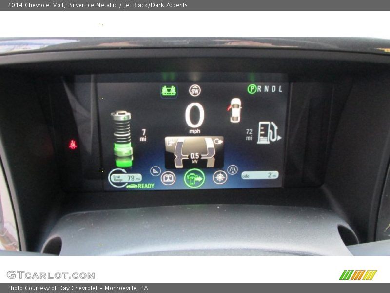 Silver Ice Metallic / Jet Black/Dark Accents 2014 Chevrolet Volt