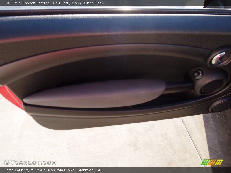 Chili Red / Grey/Carbon Black 2010 Mini Cooper Hardtop