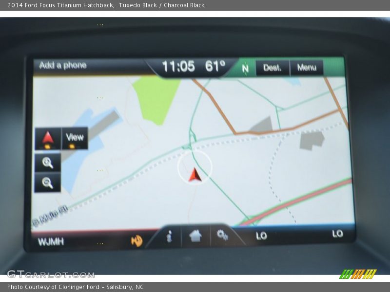 Tuxedo Black / Charcoal Black 2014 Ford Focus Titanium Hatchback