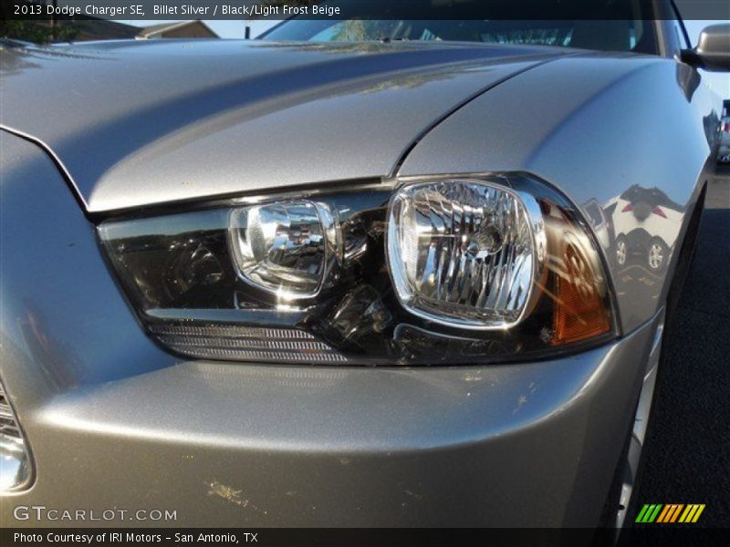 Billet Silver / Black/Light Frost Beige 2013 Dodge Charger SE
