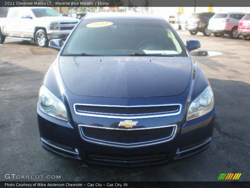 Imperial Blue Metallic / Ebony 2011 Chevrolet Malibu LT