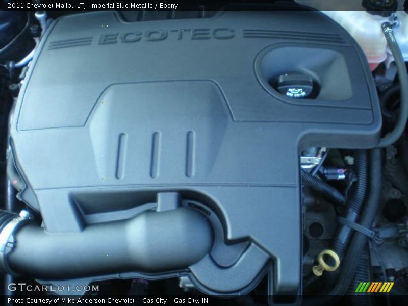 Imperial Blue Metallic / Ebony 2011 Chevrolet Malibu LT