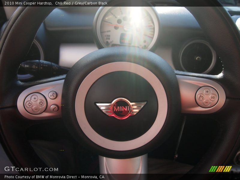 Chili Red / Grey/Carbon Black 2010 Mini Cooper Hardtop