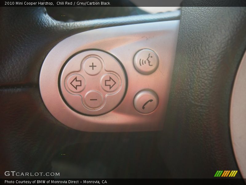 Chili Red / Grey/Carbon Black 2010 Mini Cooper Hardtop