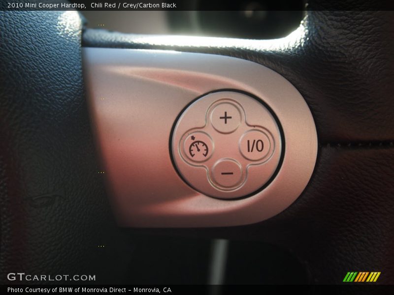 Chili Red / Grey/Carbon Black 2010 Mini Cooper Hardtop