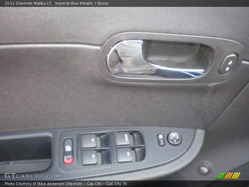 Imperial Blue Metallic / Ebony 2011 Chevrolet Malibu LT