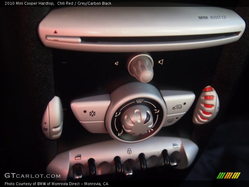 Chili Red / Grey/Carbon Black 2010 Mini Cooper Hardtop