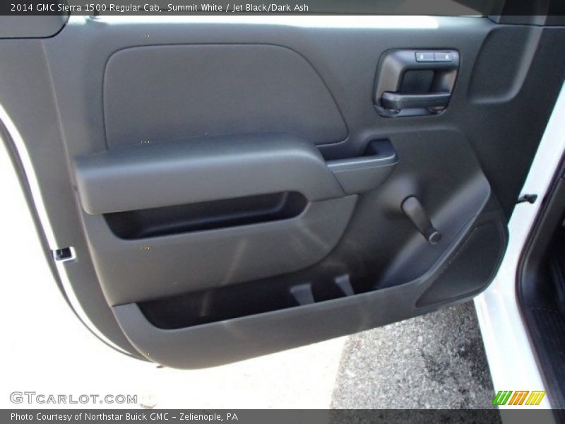 Summit White / Jet Black/Dark Ash 2014 GMC Sierra 1500 Regular Cab