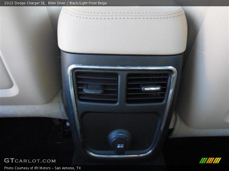 Billet Silver / Black/Light Frost Beige 2013 Dodge Charger SE