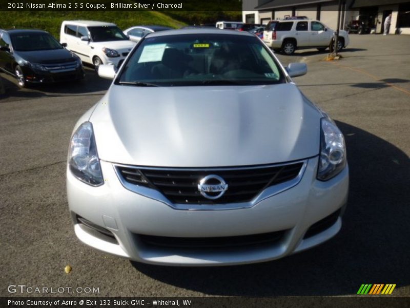 Brilliant Silver / Charcoal 2012 Nissan Altima 2.5 S Coupe
