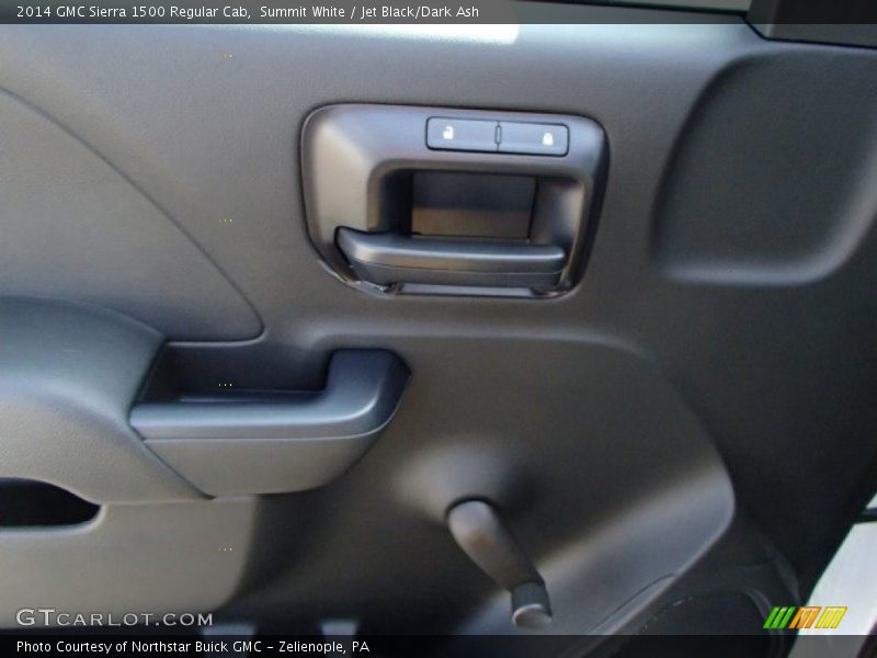 Summit White / Jet Black/Dark Ash 2014 GMC Sierra 1500 Regular Cab