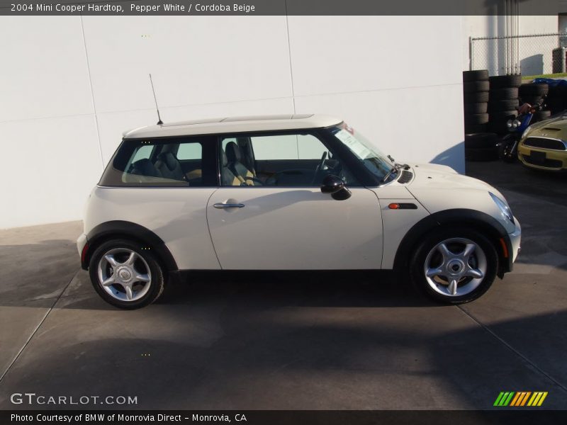 Pepper White / Cordoba Beige 2004 Mini Cooper Hardtop